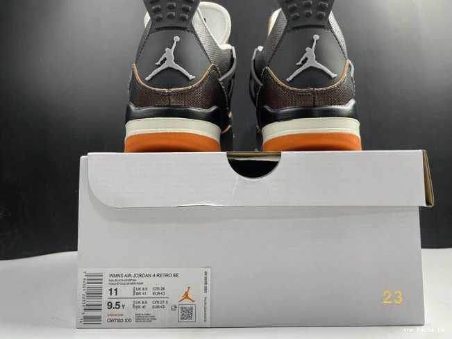 Rep Onekick Starfish Retro Jordan Air 4 CW7183-100 (W) 0816